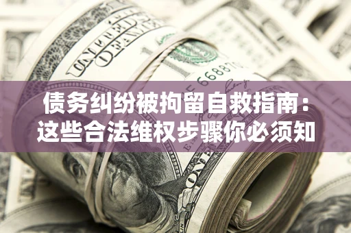 北京债务纠纷被拘留自救指南：这些合法维权步骤你必须知道！