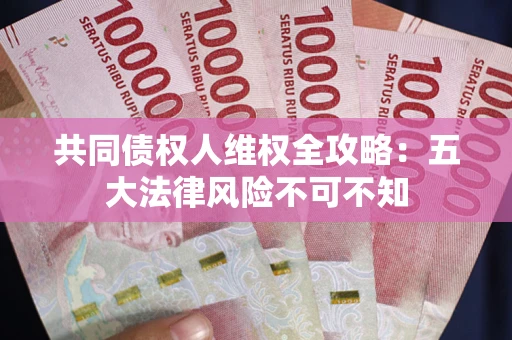 北京共同债权人维权全攻略：五大法律风险不可不知