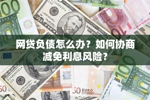 北京网贷负债怎么办？如何协商减免利息风险？
